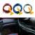 Banda decor interior crom TUNING, 5m, ARGINTIU 93625405