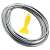 Banda decor interior crom TUNING, 5m, ARGINTIU 93625405