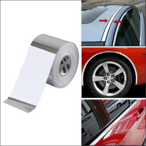 Krómfólia tekercs csomagolószalagokhoz vagy autódíszekhez 150 x 5cm 93625407