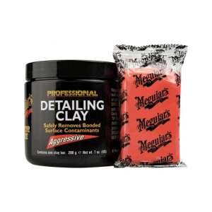 Meguiar's Professional Detailing Clay Aggressive, 200g, removes bonded surface contaminants - Meguiars