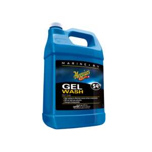 Meguiar's Marine RV Gel Wash, 3,78 L, bogata piana, skutecznie usuwa zanieczyszczenia powierzchniowe, nie usuwa ochrony woskiem, biodegradowalny detergent - Meguiars