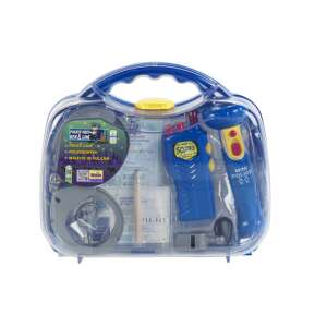 Klein Ben und Sam Polizei Spielset, Polizei-Spielset mit Handschellen, Walkie-Talkie, Taschenlampe, Pfeife, Abzeichen, Personalausweis, Notizblock, Bleistift und mehr - Klein