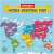 Világörökségi Térkép, kontinensekkel és nevezetességekkel, az Arkerobox Ókori Görög Parthenon Oktatási Kiásási Készlet része
