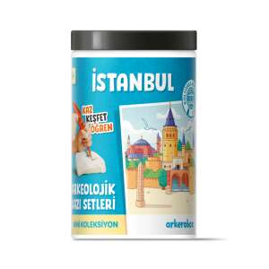Arkerobox - Mini set arheologic educational si puzzle 3D, Istanbul, Turnul Galata 93626641 - Puzzle 3D