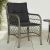 vidaXL Polyrattan Kerti Szék - 2 db - Szürke 173905009
