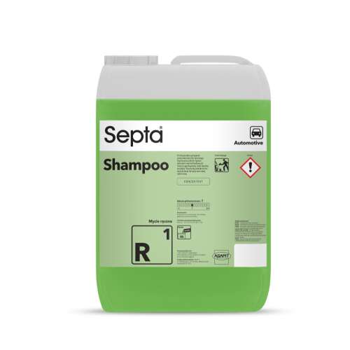 Koncentrát autošampónu na ručné umývanie automobilov SEPTA SHAMPOO R1 10L