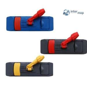 Intermop Kombi mop frame, 40 cm, grey-red, 3 different color options - Mop head