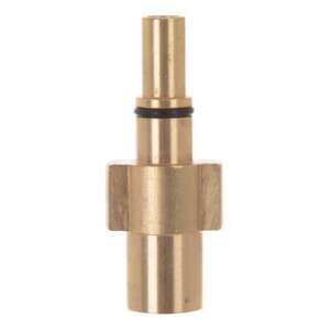 Brass adapter for high pressure washers, 1/4 inch female to Bosch Black & Decker quick connect - Pressure Washer Accessory