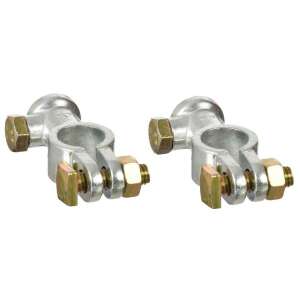 Cleme pentru baterie din zinc, capacitate 500A, pentru borne standard, 17mm-19mm - Borne de baterie