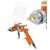 Auarita H-827 HVLP paint sprayer with cup and nozzle detail