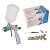 Auarita HVLP II 1.3mm spray gun kit with accessories and box