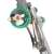 Close-up of Auarita HVLP II spray gun nozzle and controls