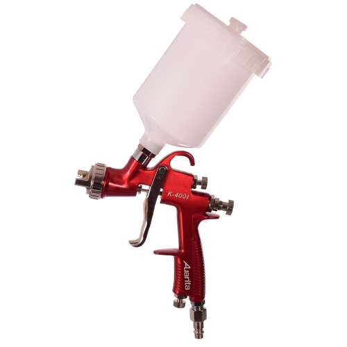Auarita K-400 2.0mm LVMP spray gun, red with white cup