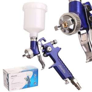 Auarita H-2000 HVLP mini spray gun with 0.8mm nozzle - Paint Sprayer and System