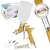 Auarita W-400 LVMP paint spray gun kit with accessories and packaging
