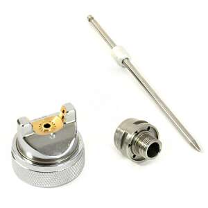Auarita HVLP 1.7mm Spray Gun Nozzle, Air Cap, and Needle Set - Paint Sprayer and System