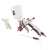 AEROPRO R100 LVLP paint spray gun with accessories