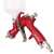 Auarita K-400 1.8mm spray gun, red, angled view