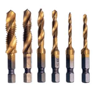 HSS Titanium Tap and Die Set M3-M10 6x 93633977 - Tool accessories