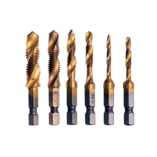 HSS Titanium Tap and Die Set M3-M10 6x 93633977