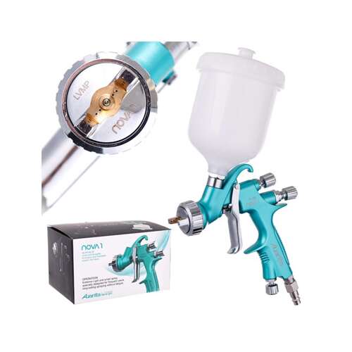 Auarita Nova 1 LVMP paint sprayer with 1.8mm nozzle, professional quality, for car painting, furniture painting, and more