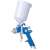 Technic HVLP spray gun with 1.7mm nozzle, professional quality, high volume low pressure, for painting cars, furniture, and other surfaces
