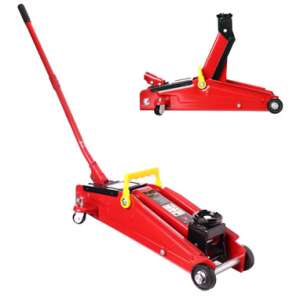 Cricc hidraulic Big Red 3 tone, roșu, cu mâner - Cricuri