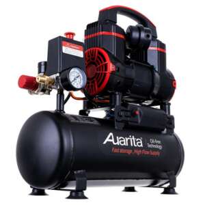 Auarita 8L Oil-Free Twin Cylinder Air Compressor - Compressor