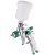 TECHNIC H-602P Mini HVLP Paint Spray Gun with Paint Container