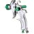 TECHNIC H-602P Mini HVLP Paint Spray Gun Angled View