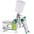 TECHNIC H-602P Mini HVLP Paint Spray Gun with Accessories and Box