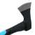 Close-up of the JC1752006 lightweight fiberglass handle axe blade