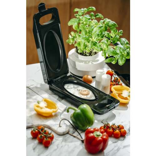 Adler AD3066 electric rotating grill with egg cooking inside