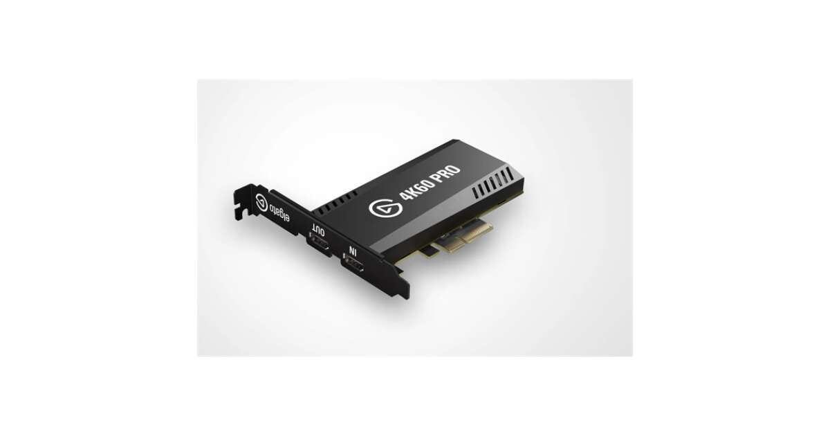 Carte Elgato 4K60 Pro : Capture Vidéo HDMI, Quasi Neuve !