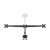 Multibrackets desktop bracket (3 screen clamp), m vesa desktopmount triple desk clamp 15-24" (max.vesa:100x100mm) 7350105210372 94226475
