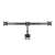 Multibrackets desktop bracket (3 screen clamp), m vesa desktopmount triple desk clamp 15-24" (max.vesa:100x100mm) 7350105210372 94226475