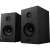 NZXT Relay Gaming Speakers, black, 3 inch, 80 watt, front view