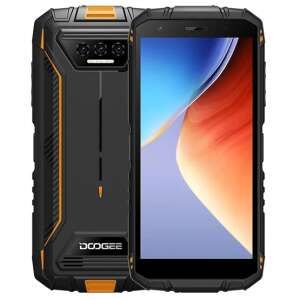 DOOGEE S41 Max - 5,5" IPS, osemjadrový (6+256 GB) mobilný telefón - čierny/oranžový