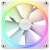 NZXT F140 RGB Duo 140mm fehér PC ventilátor RGB világítással