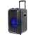 Denver TSP-306 Bluetooth trolley speaker with LED lighting, black
