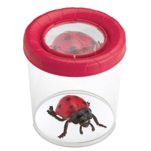 Navir Bug Viewer with Ladybug - Magnifying Glass for Kids - Science & Discovery Toy