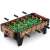 Neosport NS-437 mini foosball table, brown and black, 18 players, 2 balls included