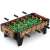Neosport NS-437 mini foosball table, brown and black, 18 players, 2 balls included