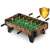 Neosport NS-437 mini foosball table, brown and black, 18 players, 2 balls included