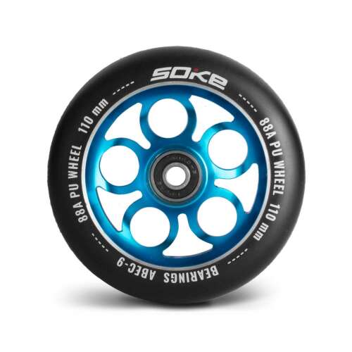 Soke 110 mm blaue Scooter-Räder mit ABEC-9-Lagern