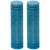 Pair of blue SOKE Evo scooter handlebar grips