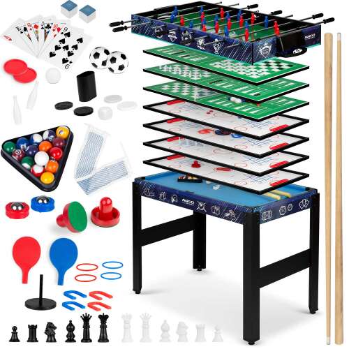 Multi 12in1 játékasztal 106x59x90 cm ns-801 fekete