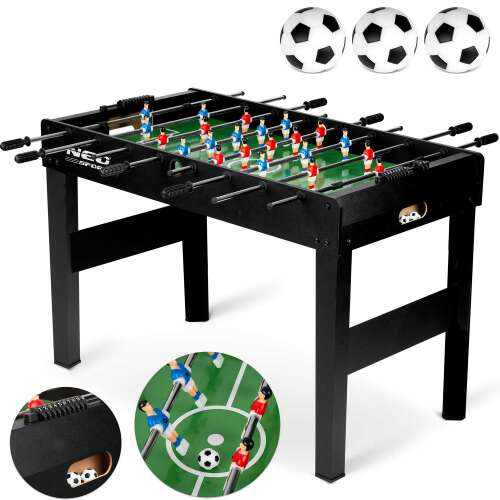 Neosport Csocsó asztal 118x61x79 cm #fekete