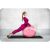 NeoSport Gimnasztikai Fitnesz labda, pumpával, 55 cm - Rózsaszín 93670130