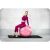 NeoSport Gym Fitness Ball with Pump, 55 cm - Pink 93670130